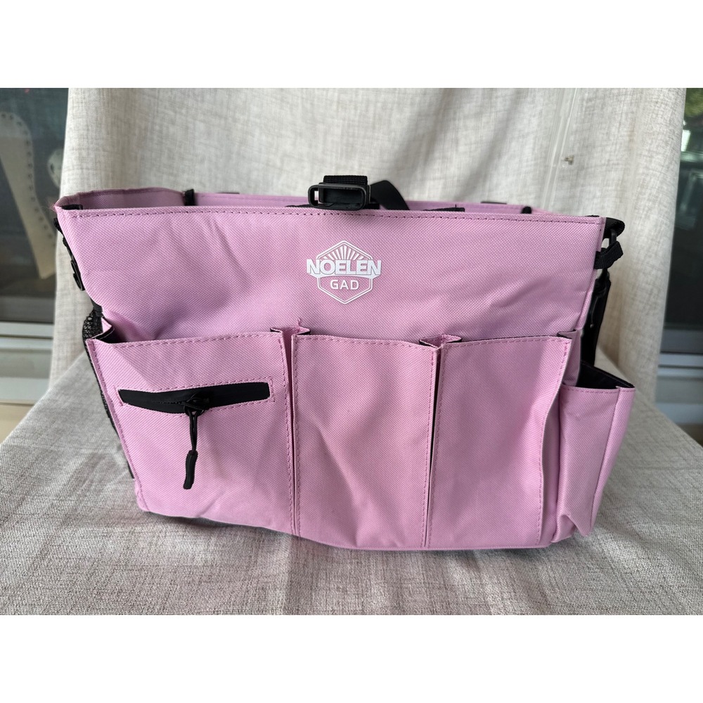 Noelen Gad Organizer Tote Bag Medium Pink Excellent Utility Shoulder Bag